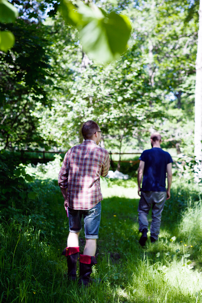 Foraging with chef Ola Rudin