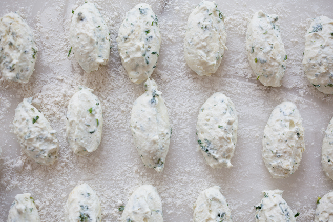 Nettle and ricotta gnudi | Cannelle et Vanille