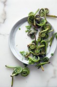 Fiddlehead ferns