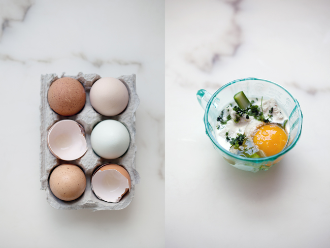 Baked eggs with potatoes and asparagus | Cannelle et Vanille