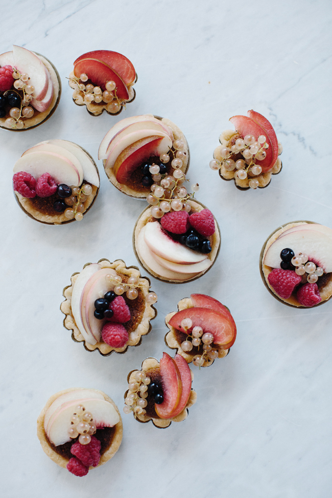 Stone fruit and hazelnut tarts | Cannelle et Vanille